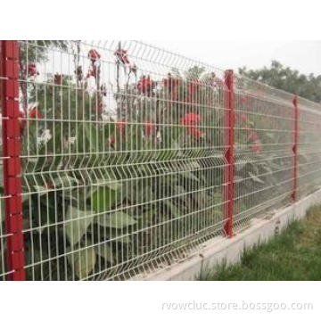 Wire Mesh Fence Panel (Factory),Low Carbon Steel Wire PVC C